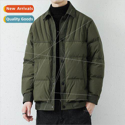 ght down jacket men winter new light mature wind men Korea