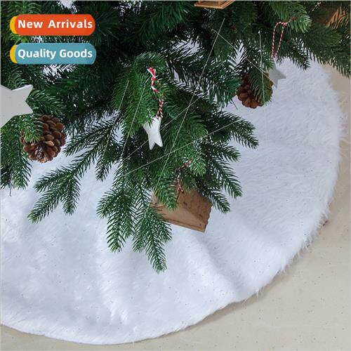 Christmas Pure Whe Shaggy Tree Skirt Shaggy Christmas Tree S