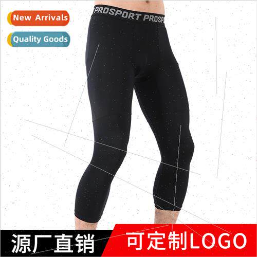 Basketball tights mens high elastic breathable moisture wick