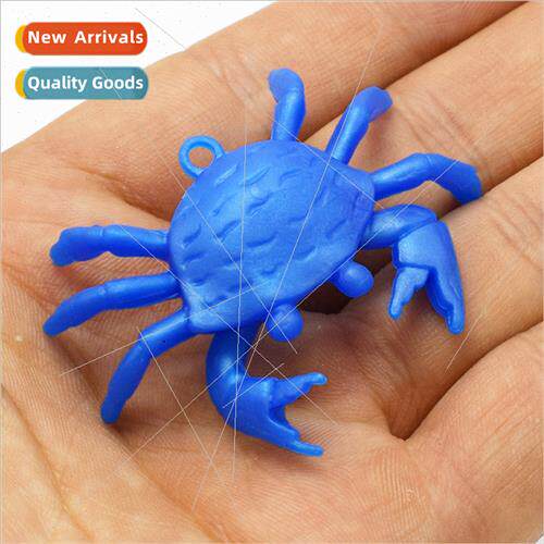 New colorful mini crab model toys can be loaded twisted egg