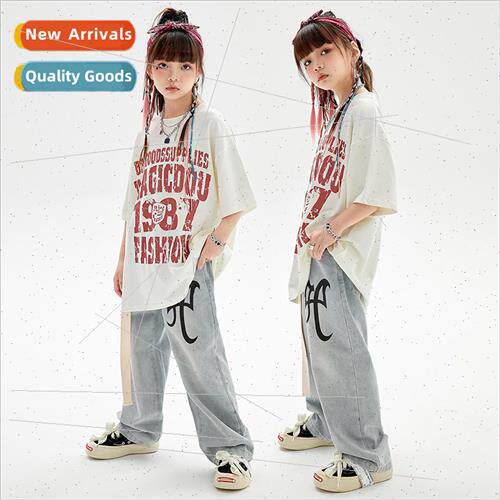 Set dance children tide clothing hip-hop loose practice danc