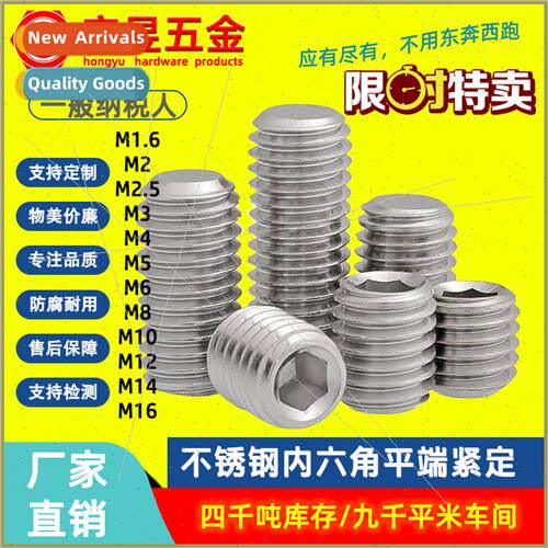 304 machine meter screws DIN913 hexagon socket set screws wh