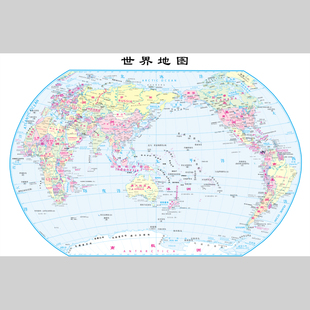 世界地图电子版设计素材文件