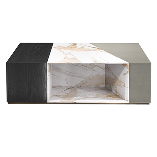 COOMO楷模家具 好莱坞-贝拉 茶几简约现代轻奢客厅茶几设计师风格