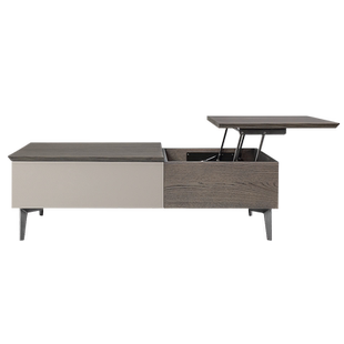 楷模 拉卡-卡拉米茶几小户型简约伸缩轻奢现代茶几