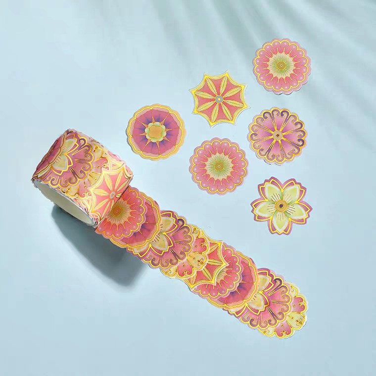 故宫繁花似锦异型和纸胶带手账本记事本贴纸贴画创意装饰生日礼物