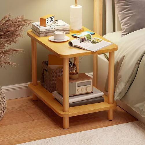 Small coffee table, square, bedside locker, simple household