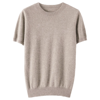 中袖五分袖毛衣针织衫