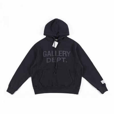 GALLERY DEPT. Center Logo Vintage Hoodie 做旧水洗帽衫卫衣 潮