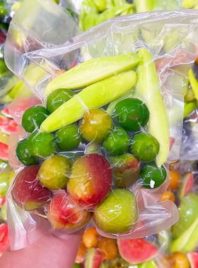 青芒果生吃酸脆广东酸野蘸辣椒潮汕特产时令台芒梅汁甘草新鲜水果