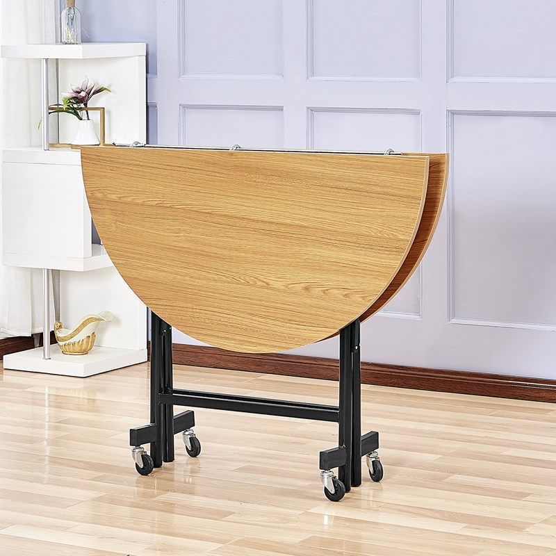 饭枱伸缩 饭桌 折叠折叠圆桌餐桌酒店大圆桌简易实木圆形桌面饭店|msdalam kategori perabot kediaman, of Tables, meja lipat - dari Buy2taobao.com untuk memberikan perkhidmatan ejen Taobao profesional membeli