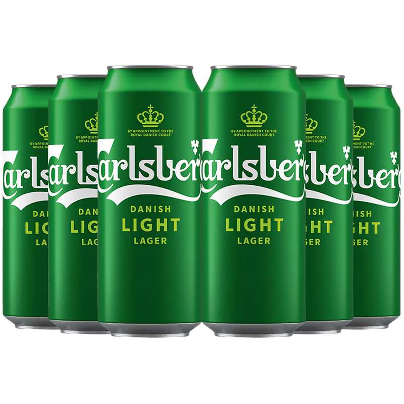 嘉士伯特醇啤酒新鲜爽口泡沫绵密
