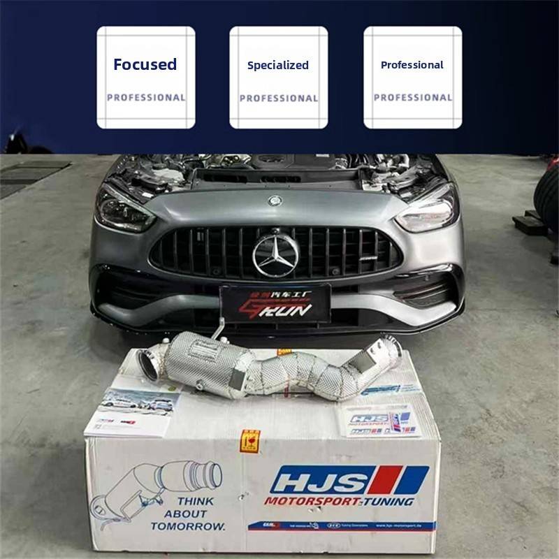 适用于24款车型+梅赛德斯-奔驰W206/C43/C63S 2.0t改装Hjs/Jbom/C