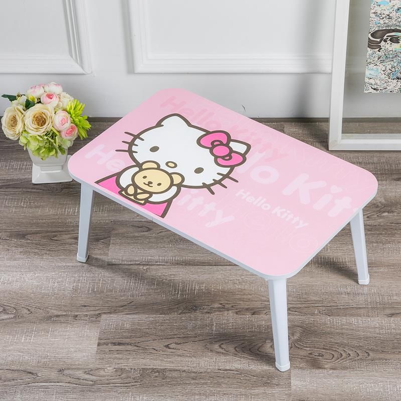 hellokitty小床上可折叠宿舍加大号动漫书桌电脑可爱卡通迷你桌子|ruв категории жилой мебели, Таблица класса, компьютерный стол - от Buy2taobao.com для оказания профессиональной услуги покупки агента Taobao