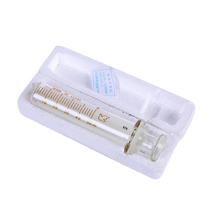 玻璃注射器家用打流食灌肠筒大号大容量鼻饲管喂饭推进针管100ml