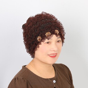 适合开颅手术化疗后女士光头帽透气休闲包头套头外出专用戴的帽子