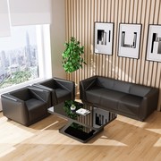 Bán buôn kết hợp đơn giản sofa lười nội thất văn phòng màu xanh đậm Hồng Kông phong cách bộ ba người sofa lười bán đôi - Nội thất văn phòng