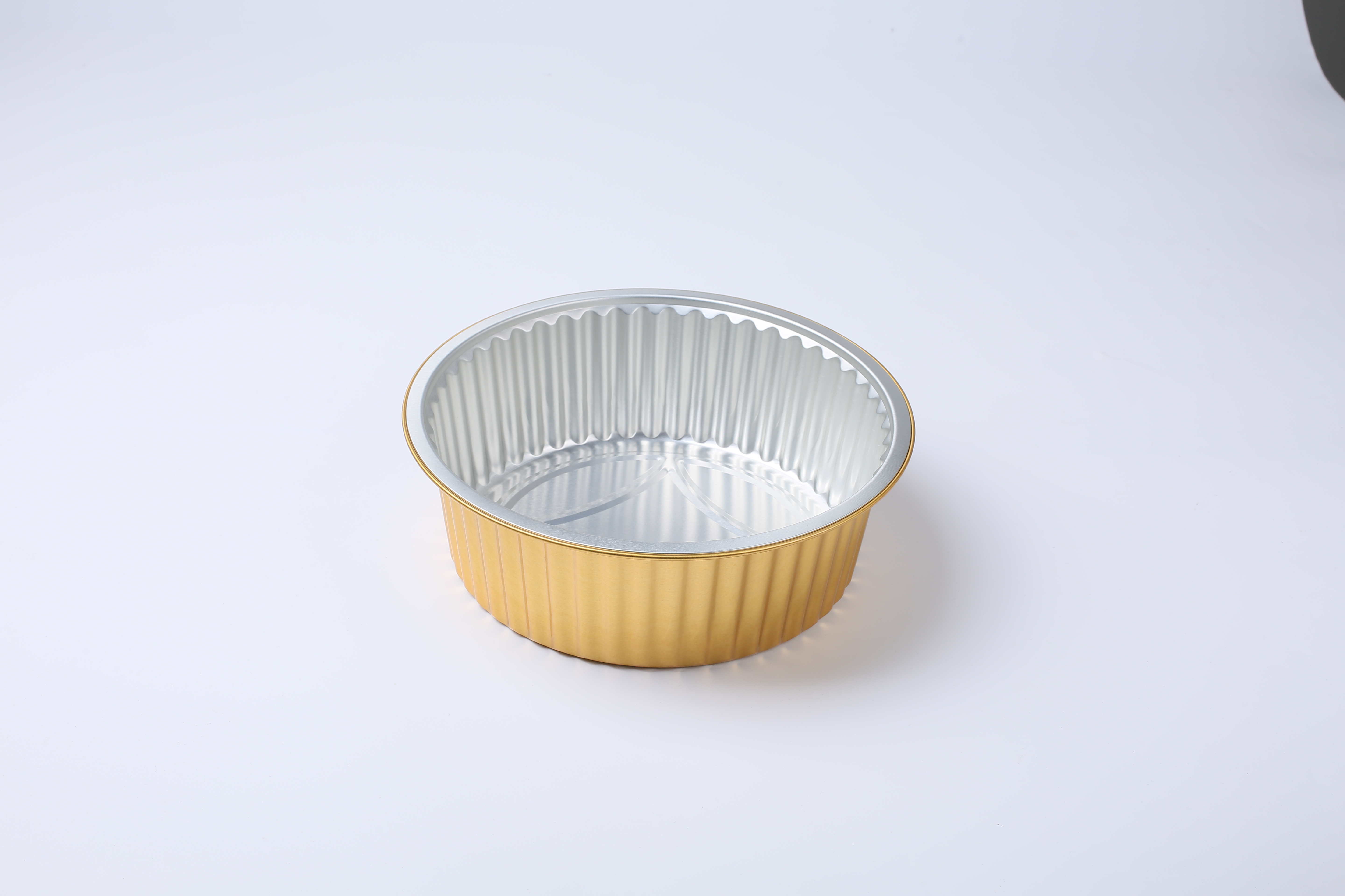 圆形一次性铝箔加厚外卖汤碗餐盒