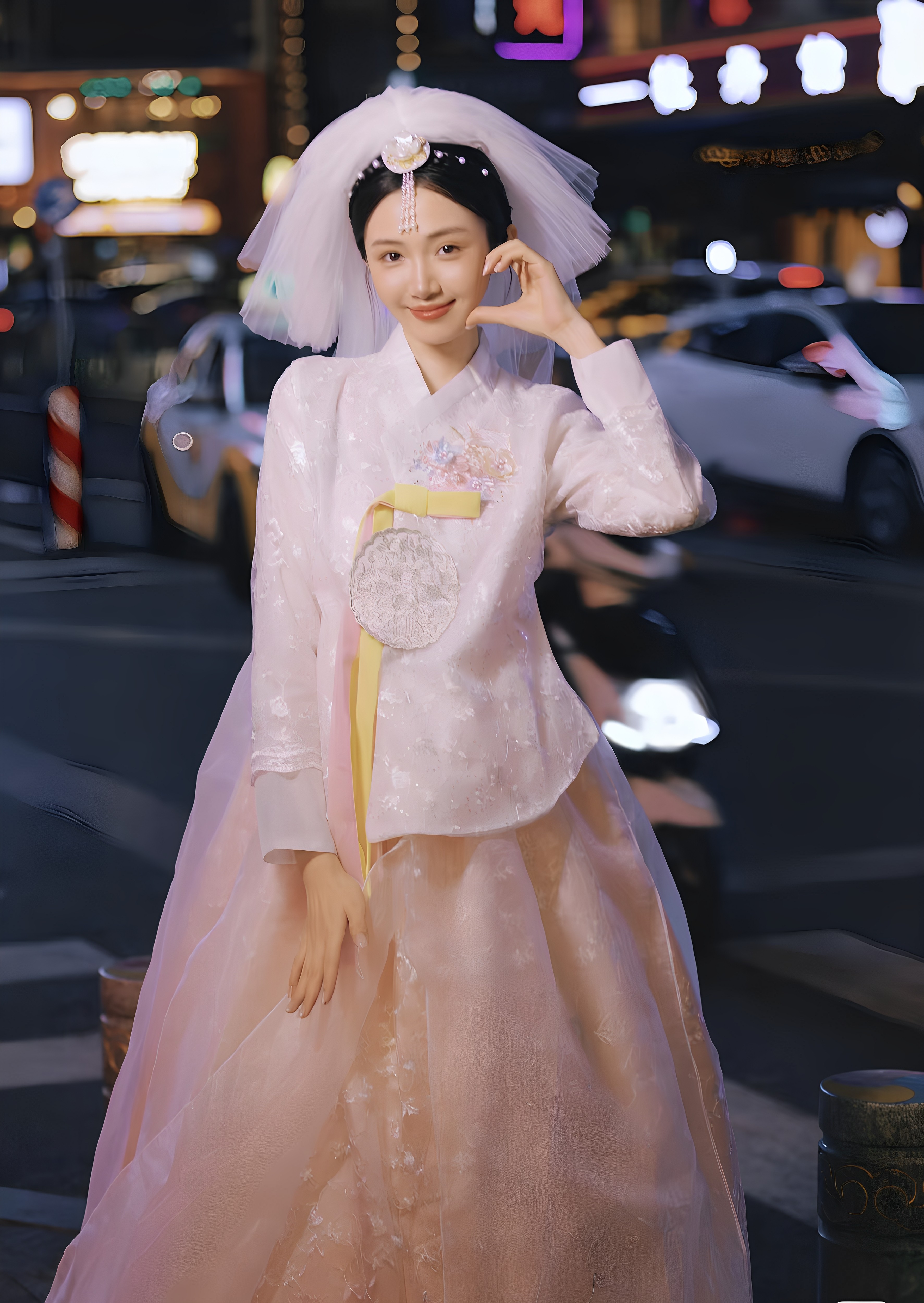 韩服延吉公主摄影旅拍高端生日聚会结婚延吉服饰朝鲜服重工礼服女