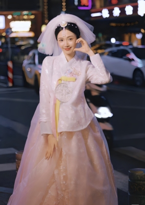 韩服延吉公主摄影旅拍高端生日聚会结婚延吉服饰朝鲜服重工礼服女