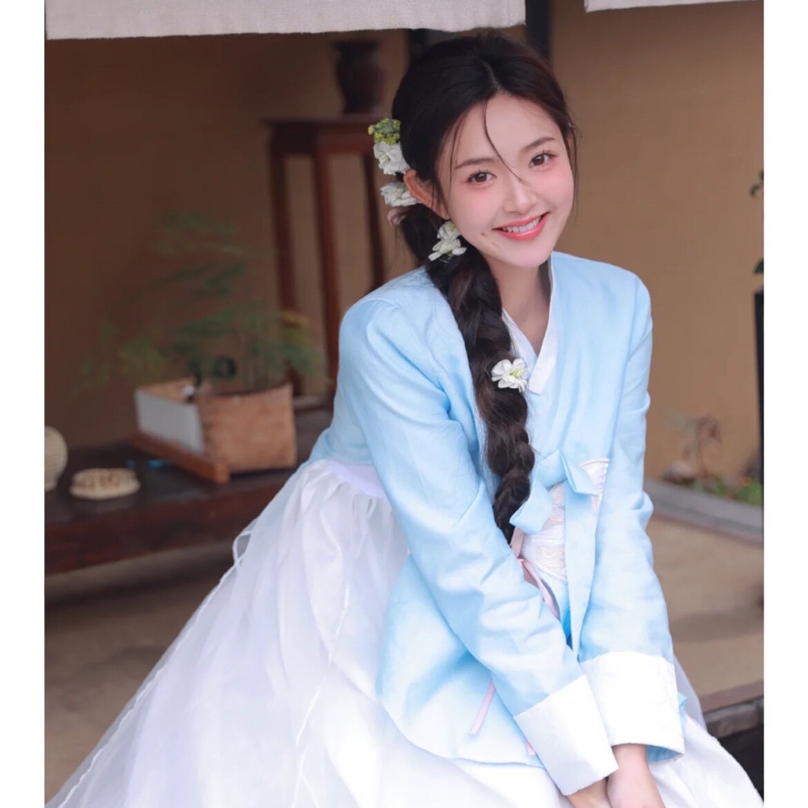 夏望繁星新款韩服朝鲜服延吉打卡