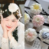 朝鲜族头饰延吉公主发箍韩服新娘发饰传统韩服大长金头戴发箍头饰