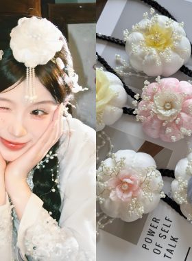 朝鲜族头饰延吉公主发箍韩服新娘发饰传统韩服大长金头戴发箍头饰
