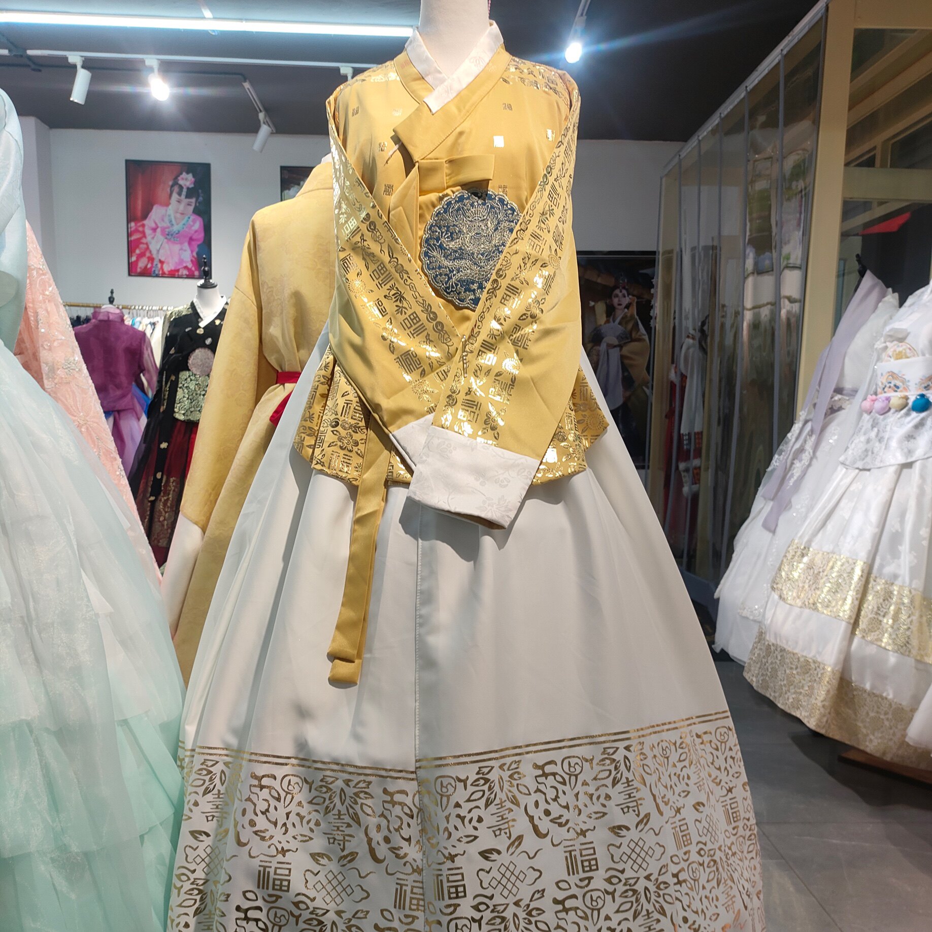 旅拍朝鲜韩服写真韩服
