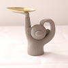 ins Denmark design Explosive money originality Northern Europe Monkey Tray tea table Fruit plate Decoration decorate Home accessories