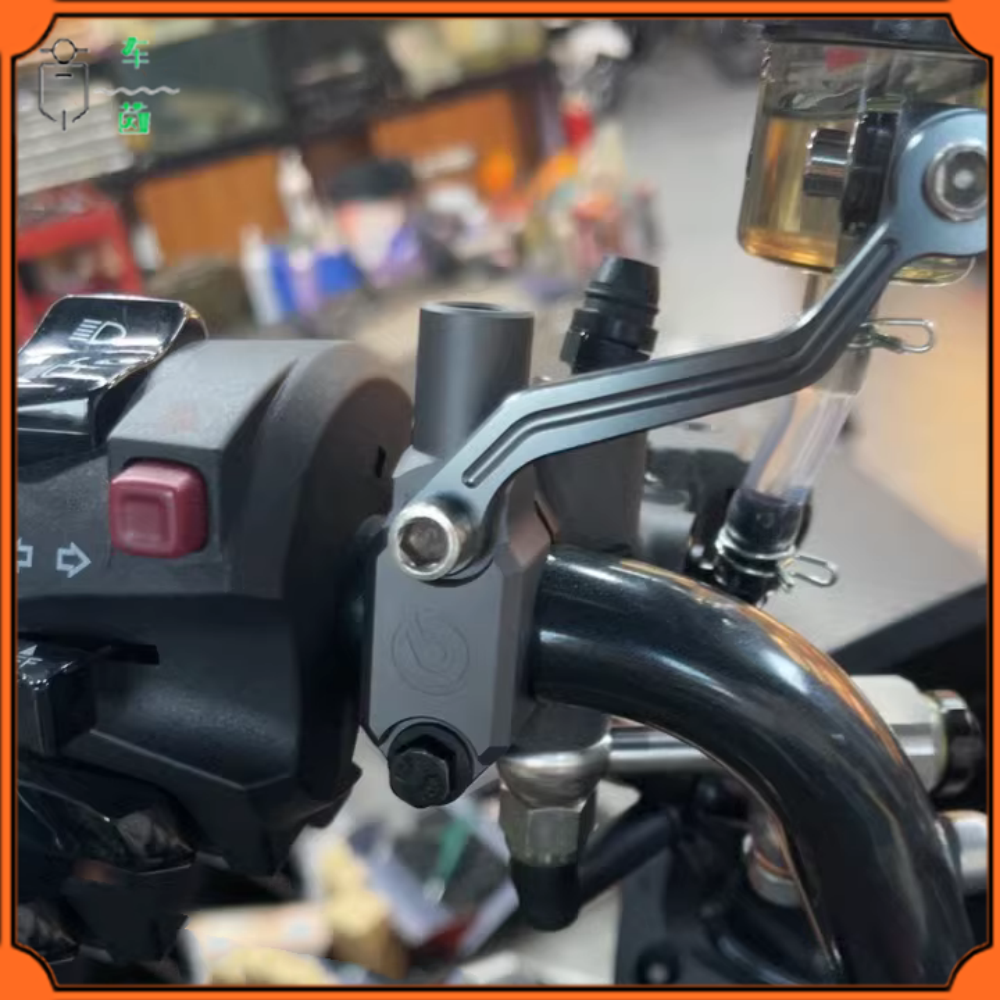 适用 G310R/GS S1000RR 拿铁 倒车镜低座固定支架10mm后视镜座