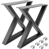 工业铁艺桌腿餐厅桌子支架金属吧台腿办公桌腿支撑架 吧台