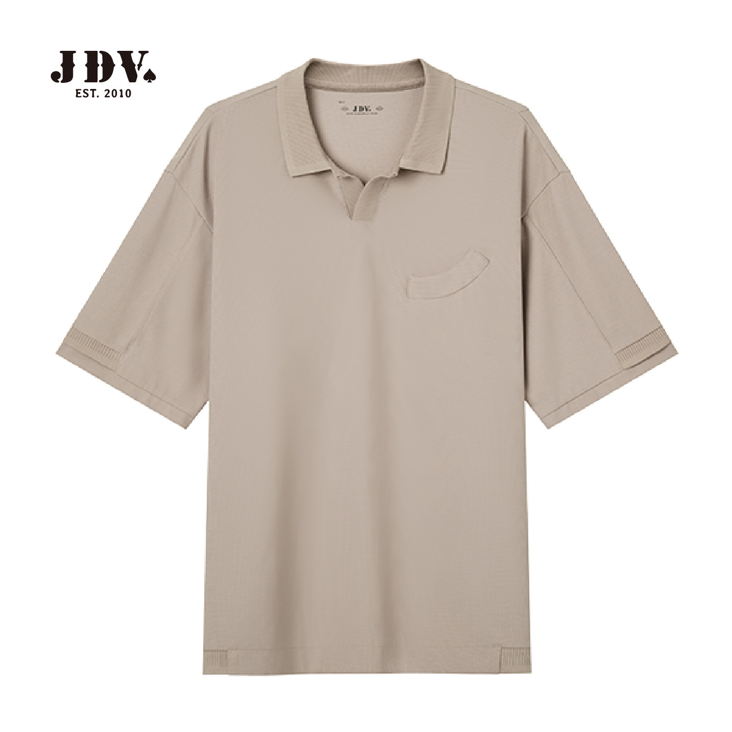 JDV奥莱旗舰店春夏折扣新品男装商务休闲宽松短袖T恤POLO衫男士