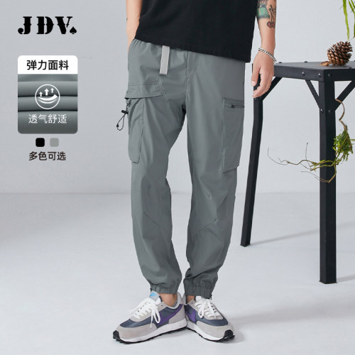 jdv男装商场同款户外休闲九分裤