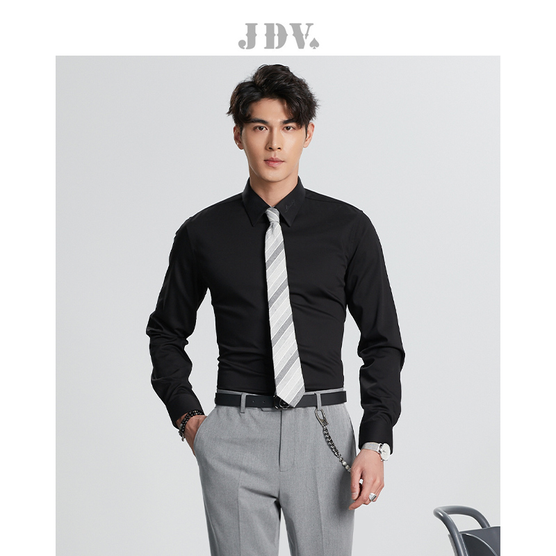 打理职场百搭通勤正装衬衫jdv