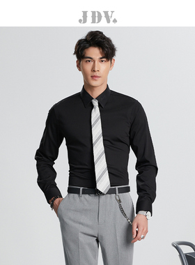 JDV奥莱旗舰店春秋折扣新品多色长袖职场百搭通勤正装衬衫WIF13