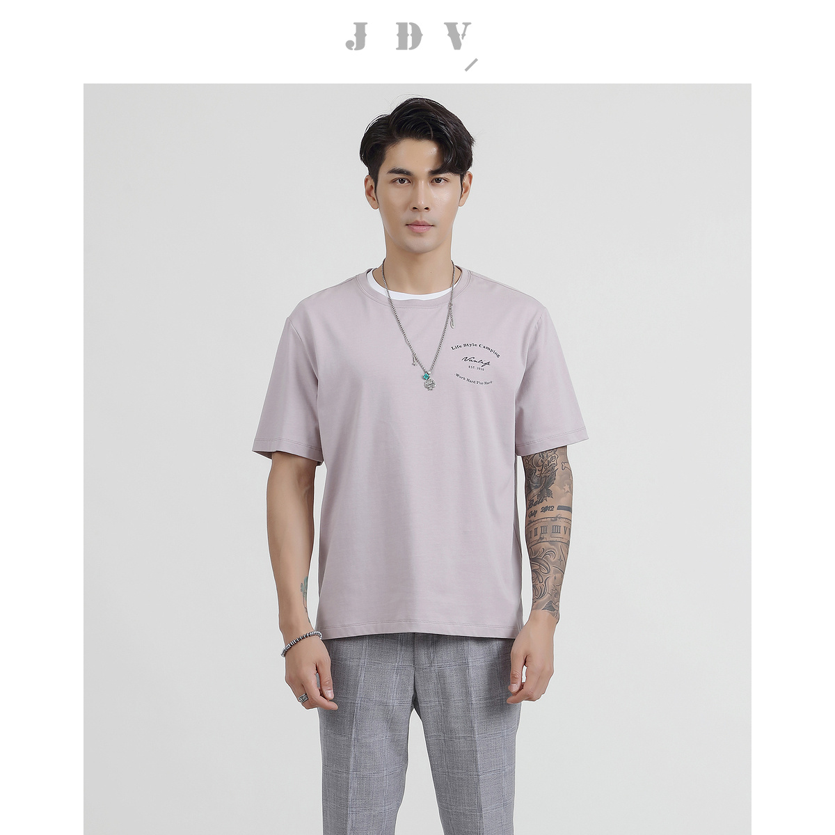 100%棉 印花字符设计