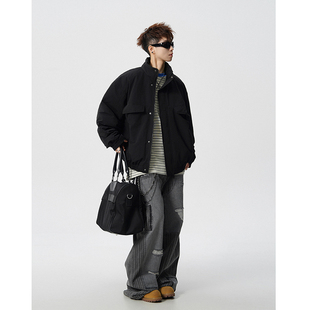 Grinch1928亿万少年兔先森男装pd大人shijoin棉衣哈灵顿夹克外套