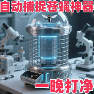 特价】苍蝇笼子笼网新款捕捉器灭蝇子网兜养殖场室外捕蝇器户外蚊