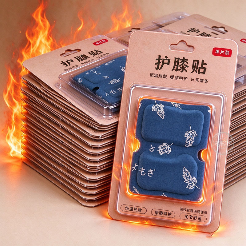 特价艾草自发热暖膝贴热敷