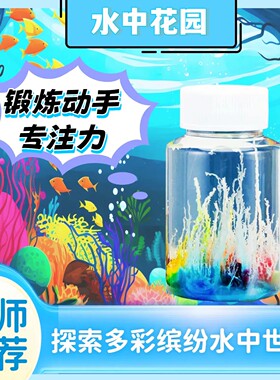 水中花园儿童益智DIY实验套装