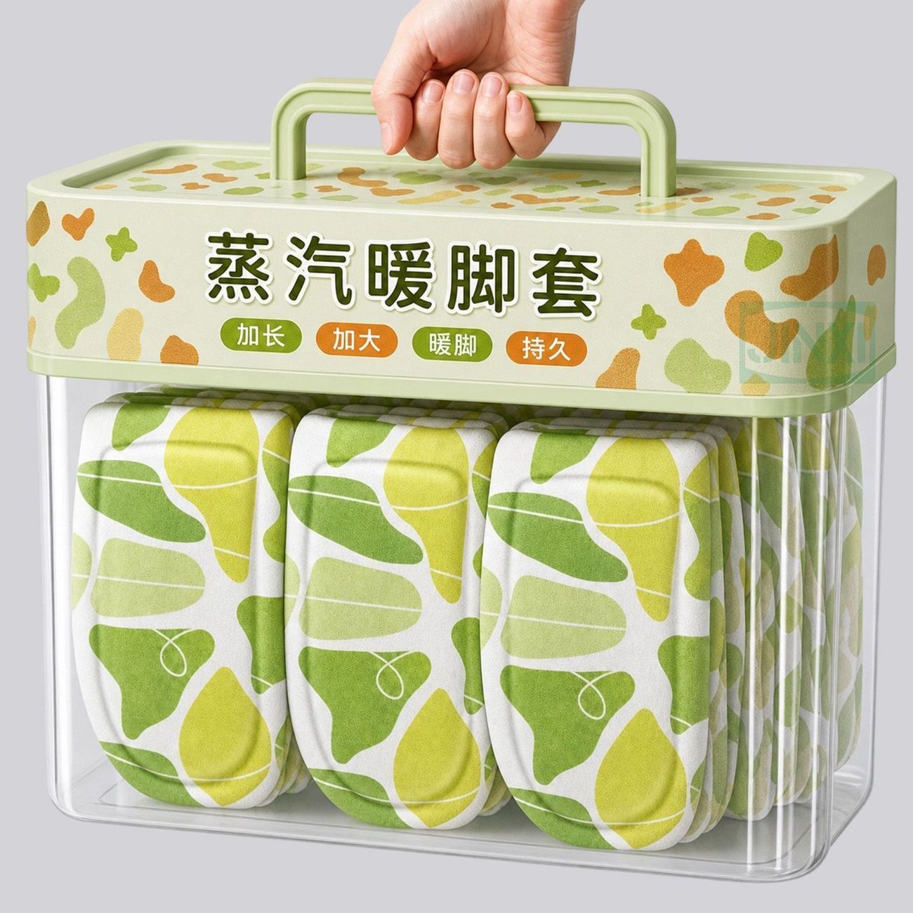 【60片】穿戴加长发热暖足贴防磨