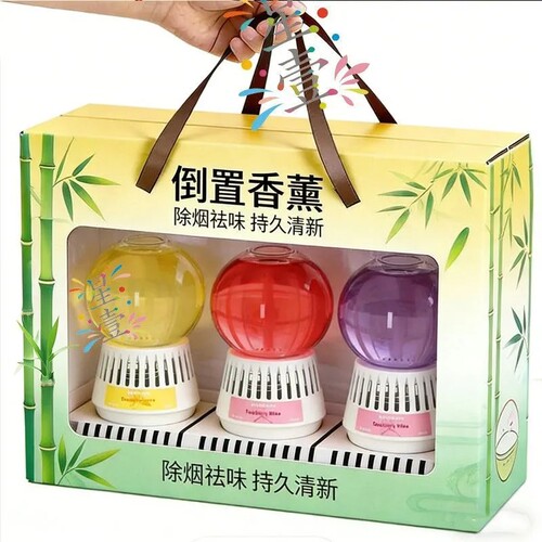 倒立香薰水晶球卫生间除异味
