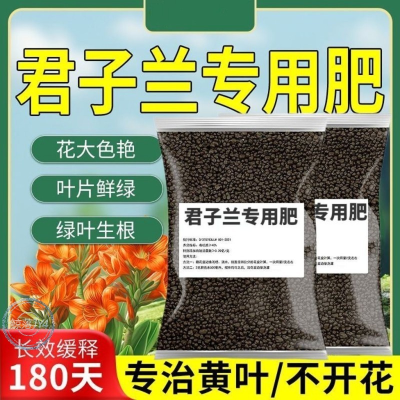 正品君子兰通用有机肥花卉绿植