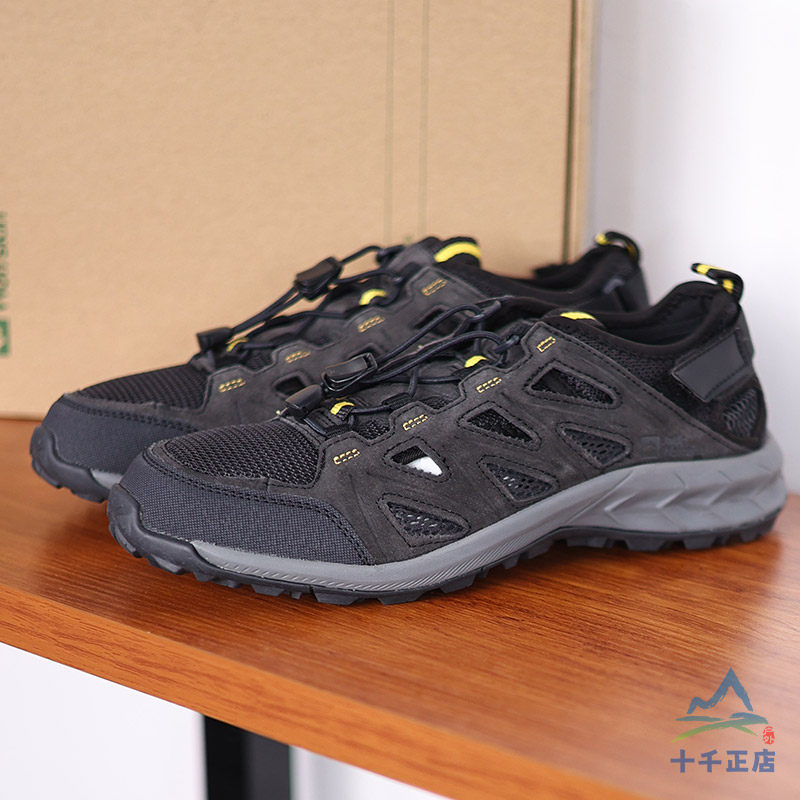 23春夏新款jack wolfskin狼爪男鞋户外休闲登山鞋徒步鞋4051301