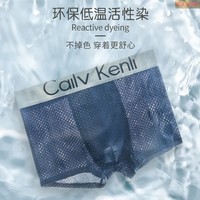 CaiKenli彩绿肯力专柜正品男士内裤夏季透气冰丝网孔薄款睡裤衩