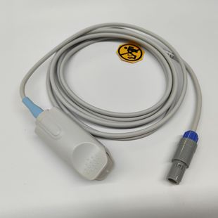 适用科曼心电监护仪配件8000E 8000F 8000A6针指脉氧血氧饱和探头