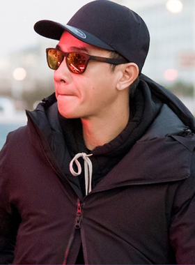 FLEXFIT  陈小春明星同款帽子 男士棒球帽大头围 弹性鸭舌帽防晒