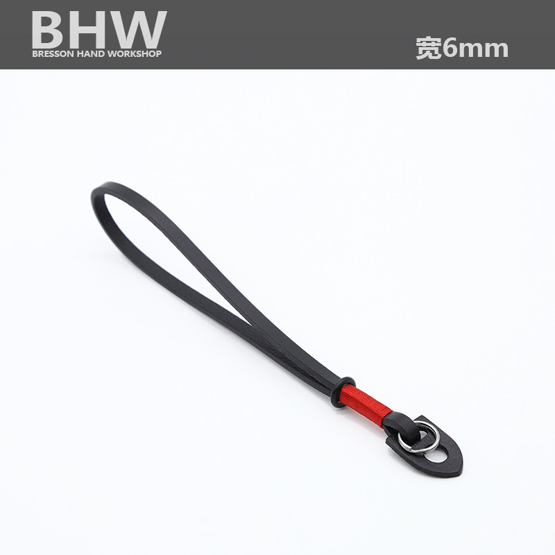 BHW法国6mm手工相机腕带数码复古牛皮定制绳真皮微单手挂绳相机绳高性价比高么？