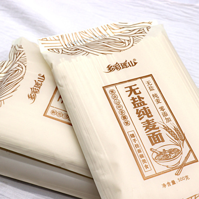 广西壮乡马山无盐纯麦面营养健康