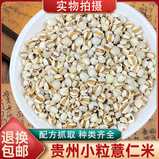 贵州新货小薏米仁生薏仁米中药材薏苡仁小粒义米五谷杂粮农家自产